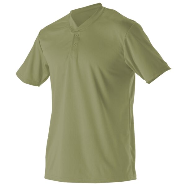Youth Baseball Two Button Henley Jersey Thumbnail