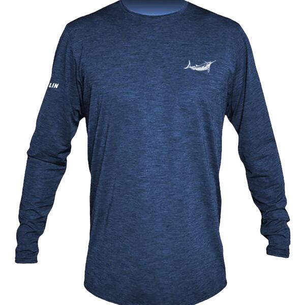 White Marlin Anetik Chest Low Pro Tech Long Sleeve T-Shirt Thumbnail