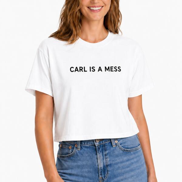 Carl is a Mess Tee Box Tee... Thumbnail