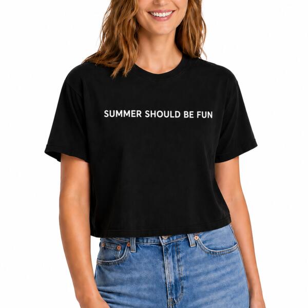 Summer Should Be Fun Box Tee... Thumbnail